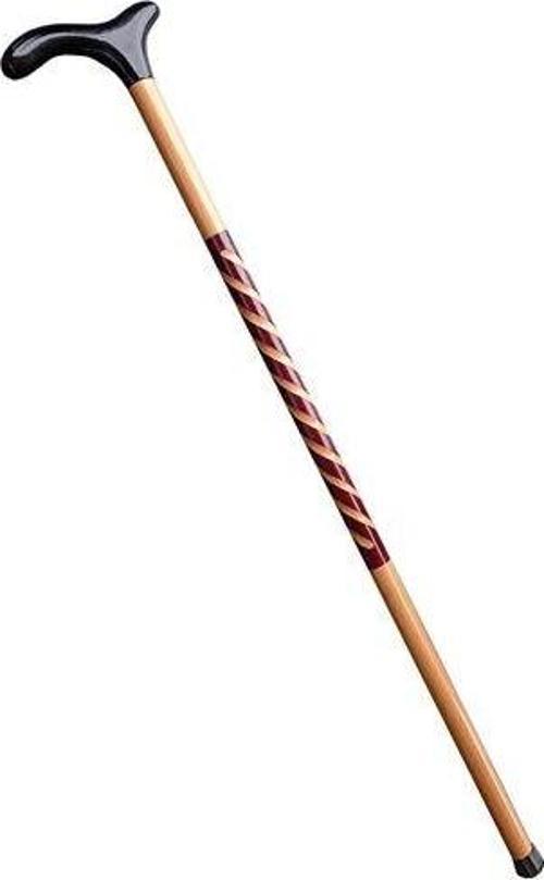 El İşçiliği İşlemeli Ahşap Baston