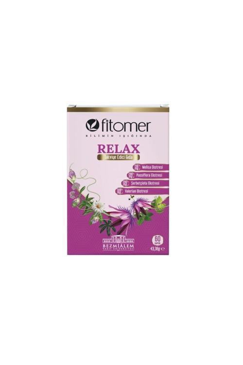 Relax Valerian Passiflora Melisa Ekstreleri İçeren Kapsül