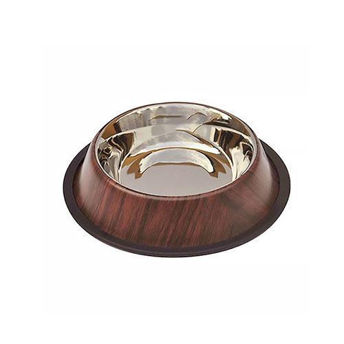 ASR(W) 08 Oz Bambu Desenli Kedi ve Köpek Mama Su Kabı