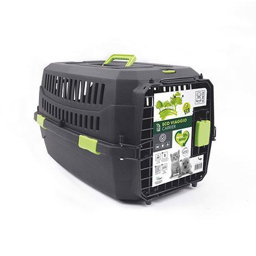 Eco Viaggio Carrier Lata Kedi ve Köpek Taşıma Çantası Siyah 58,4x38,7x33 Cm