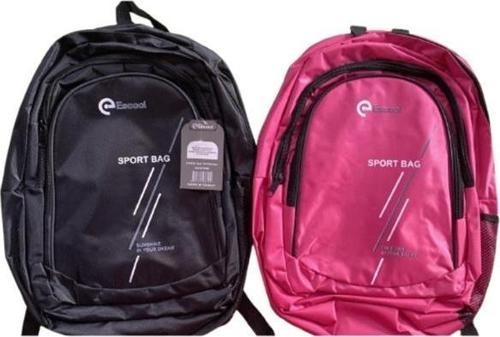 Escool Sırt Çantası 3 Gözlü Kod:702 Okul Çantası - 1 adet