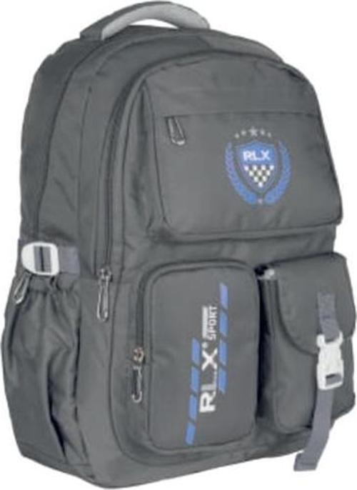 Sırt Çantası Okul Çantası Gri Kod:2058