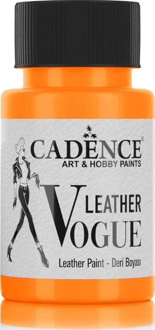 LEATHER VOGUE DERİ BOYASI LVF-02 FOSFORLU TURUNCU 50ML