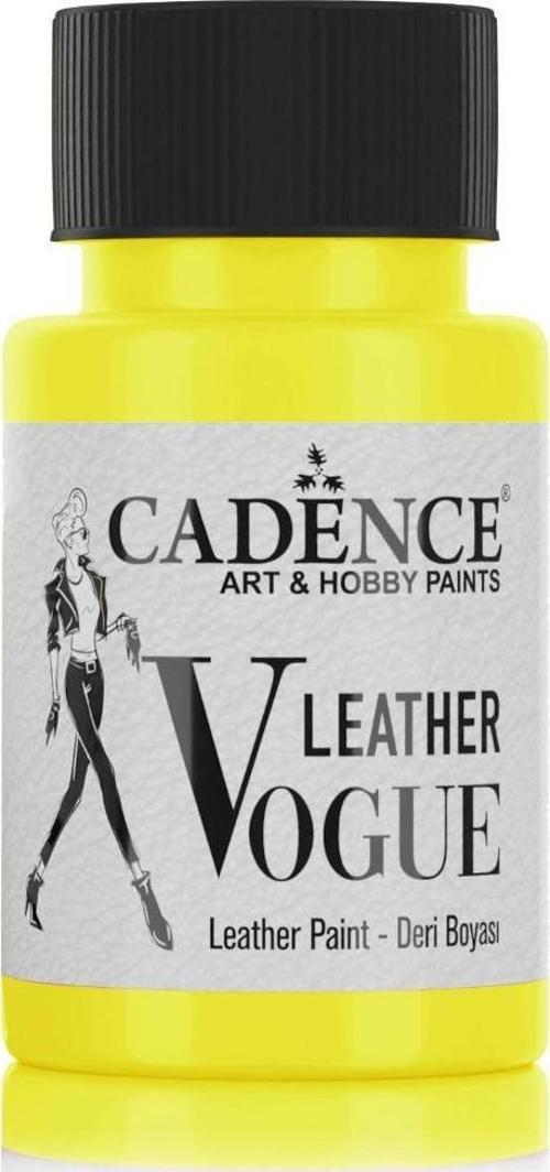 LEATHER VOGUE DERİ BOYASI LVF-01 FOSFORLU SARI 50ML