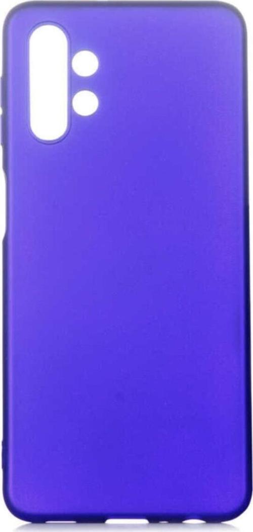 Galaxy A32 5g Uyumlu Saks Mavi Premier Silikon Arka Kapak