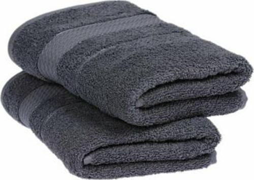 Trendy 50X90 2'Li Havlu Koyu Gri