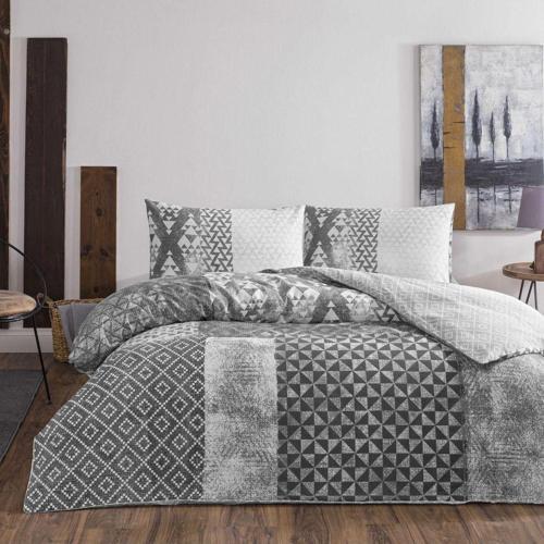 Flanel Kışlık Nevresim Takımı Misty Çift Kişilik