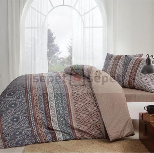 Ranforce Çift Kişilik Nevresim Takımı Arturo Taba