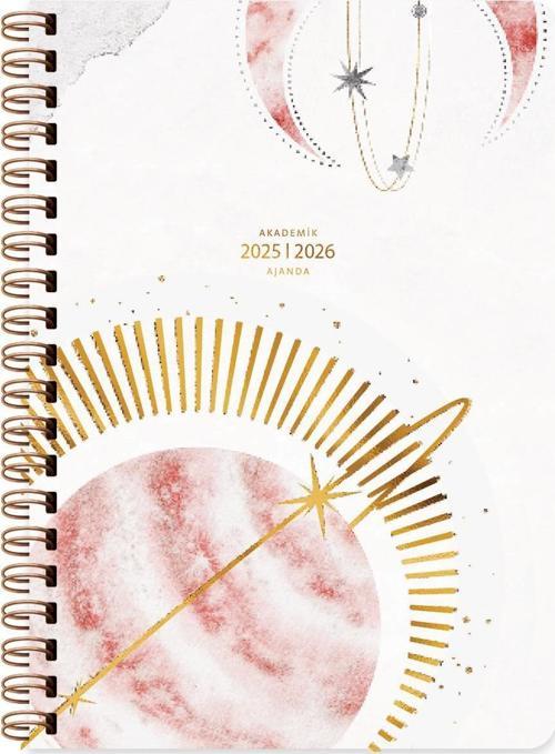 Keskin 17*24 Spiralli Akademik Ajanda - Parla