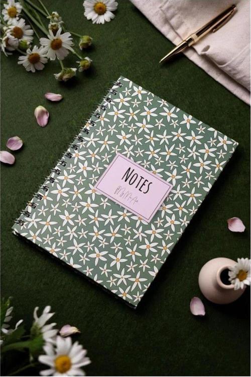 Starflower-Big 17X24 Çizgili Defter