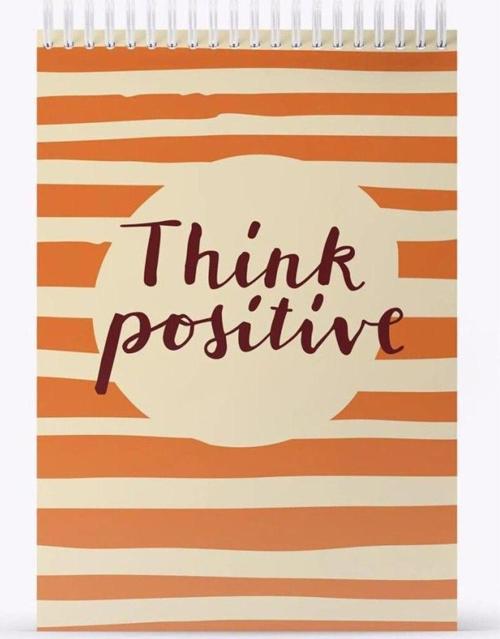 Think Positive 12X17 Çizgisiz Defter