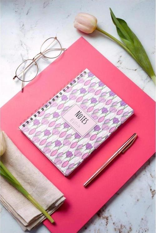 Tulip-Midi 14X20 Çizgili Defter