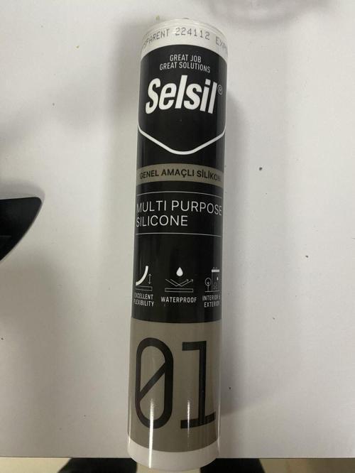 Selsil Silikon 280Gr-Şeffaf