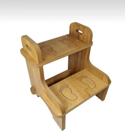 Ahşap Montessori Basamak Tabure Çocuk Banyo Wc Lavabo Merdiven Yükseltici
