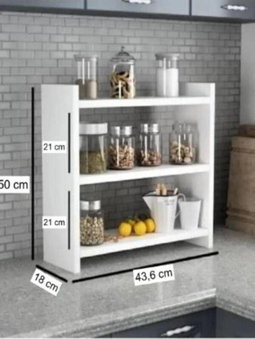 Tezgah Üstü Baharatlık Rafı