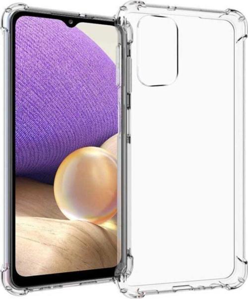 Galaxy A52 Kılıf Clear Anti-shock Sert Arka Kapak Şeffaf