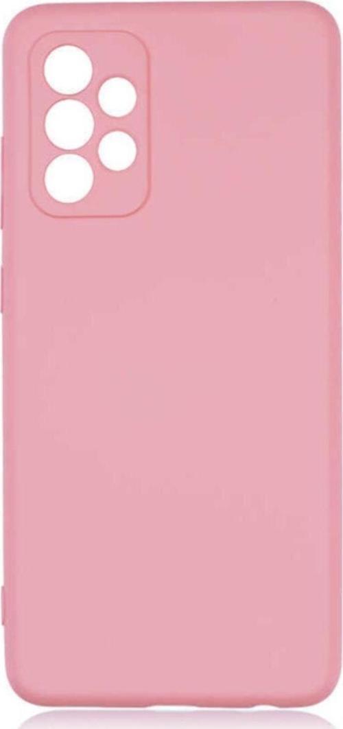 Galaxy A72 Kılıf Delux Silkytermoplastik Kılıf Açık Pembe