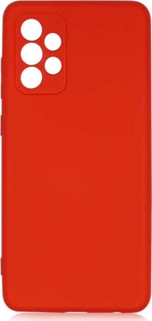 Galaxy A72 Kılıf Delux Silkytermoplastik Kılıf Koyu Pembe