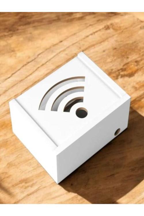 15X25X28 Modern Wi-Fi Modem Saklama Kutusu 15x28 cm