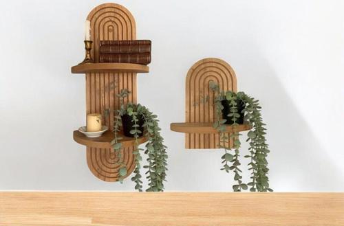 Semplice Duvar Rafı Seti