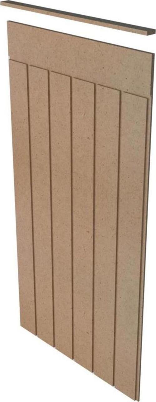 Iskandınav Model( 54 X 102 Cm )Dekoratif Duvar Paneli Boyanabilir Ahşap 6 Mm Ham Mdf Duvar Paneli