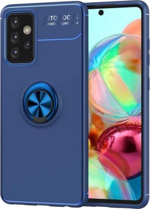 Galaxy A52 Novel Silikon Kılıf Mavi