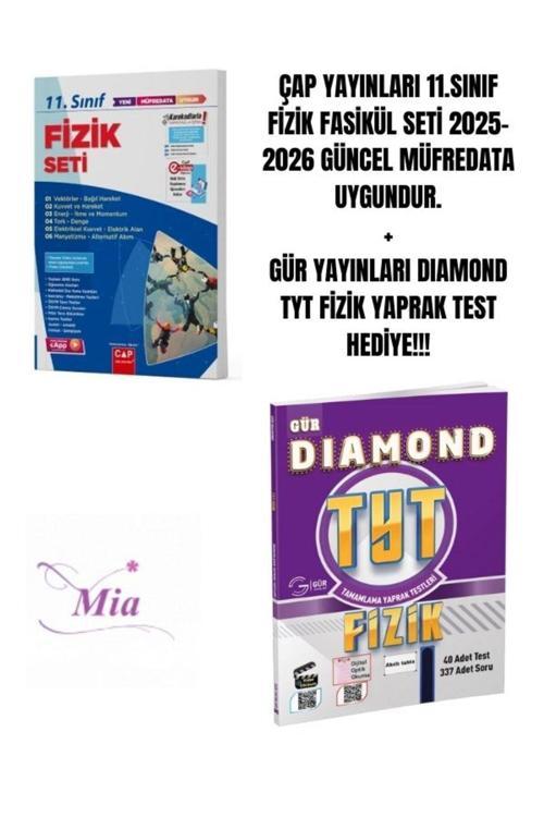 ÇAP YAYINLARI 11.SINIF FİZİK FASİKÜL SETİ HEDİYELİ