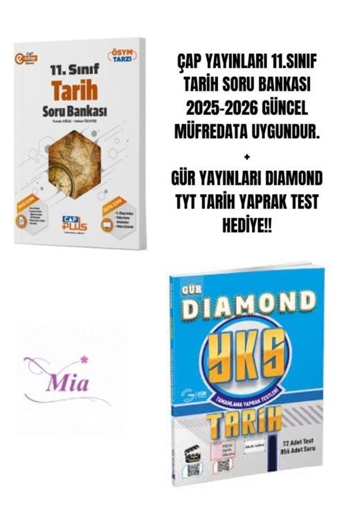 ÇAP YAYINLARI 11.SINIF TARİH SORU BANKASI HEDİYELİ