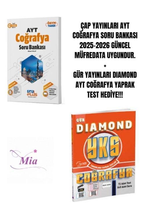 ÇAP YAYINLARI AYT COĞRAFYA SORU BANKASI HEDİYELİ