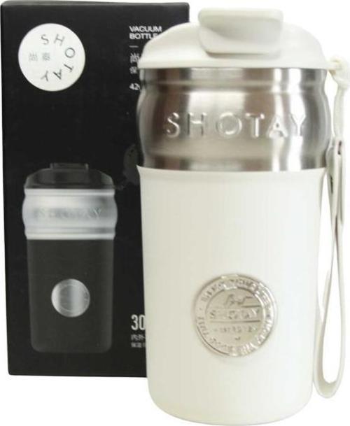 ST-8912 420ml Beyaz Çelik Termos