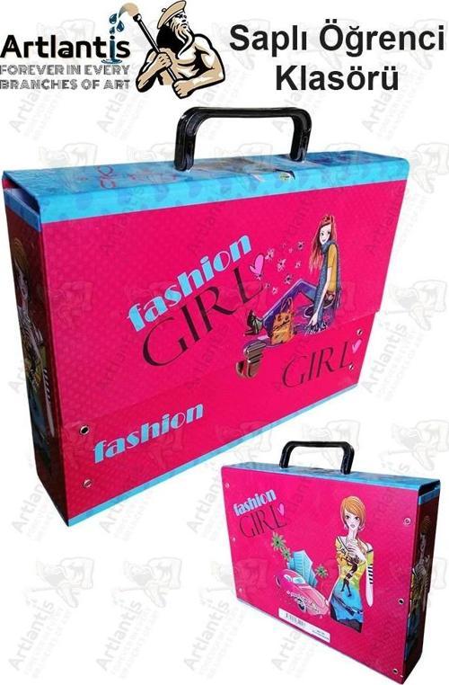 Saplı Klasör 1 Adet Kolplu Klasör Öğrenci Klasörü 32x24x7 cm Saplı Çanta Saplı Dosya Okul Sınıf