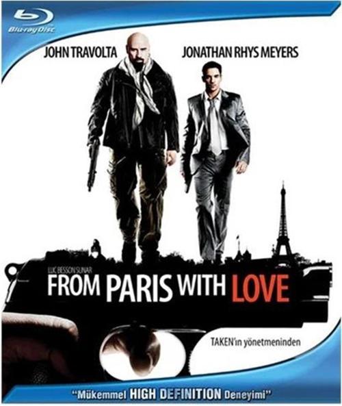 Paris’ten Sevgilerle - From Paris With Love ( Türkçe Dublaj ) ( Ambalajında - Sıfır ) Blu-Ray Disc
