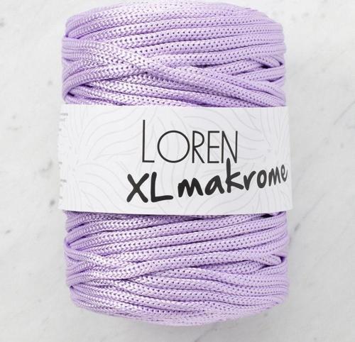  XL Makrome Lila El Örgü İpi - R037 - 33716