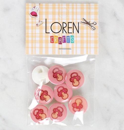  Crafts 8'li Emzik Düğme - 1007