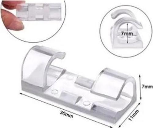 Kablo Sabitleyici Klips Seti 20 Adet