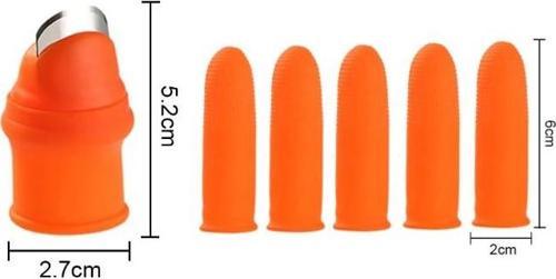 Pratik Baş Parmak Sebze Kesme Ayıklayıcı Erkek L Set