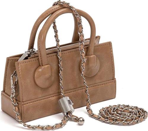 930397 Ayarlanabilir Kilit Detaylı Kadın El Çantası Haki