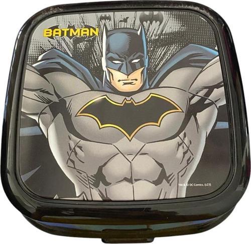 Batman Beslenme Kutusu Siyah 4 Bölmeli Erkek 1 Adet Yemek Saklama Kabı Siyah Beslenme Çantası