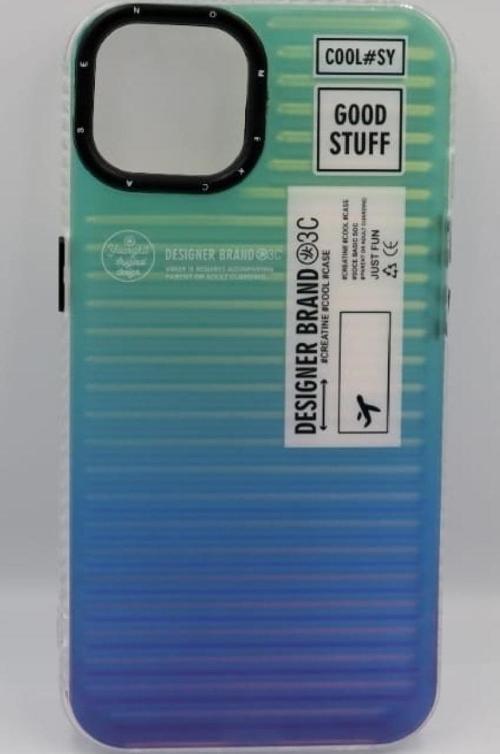 iPhone 11 Tırtıklı Desenli Hologram Baskılı Kılıf