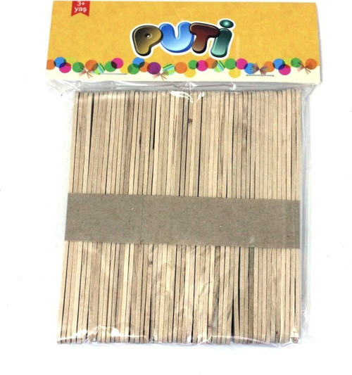 Ahşap Çubuk Dil Çubuğu KÜÇÜK Dondurma Çubuğu Renksiz 50 li Paket