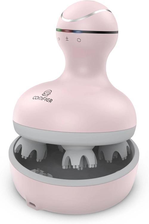 COMFIER Kablosuz Elektrikli Saç Derisi Masaj Cihazı - Pembe