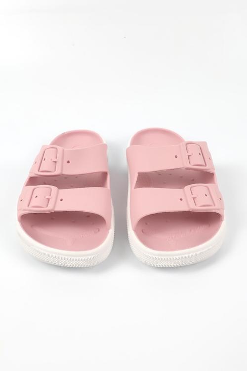 Rocksy-F OldPink/White Kız Çocuk Terlik