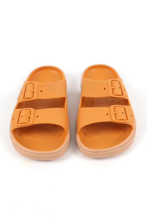 Rocksy-F Pumpkin/Beige Çocuk Terlik