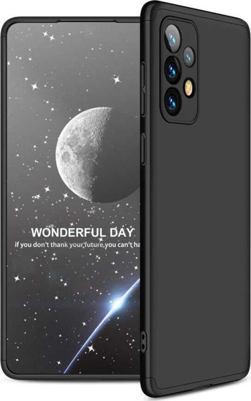 Galaxy A73 Kılıf Soft Hard Koruma Ays Siyah