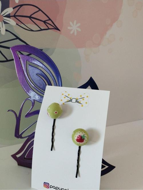 Boncuk Tel Toka - Yeşil - Organik & El Yapımı