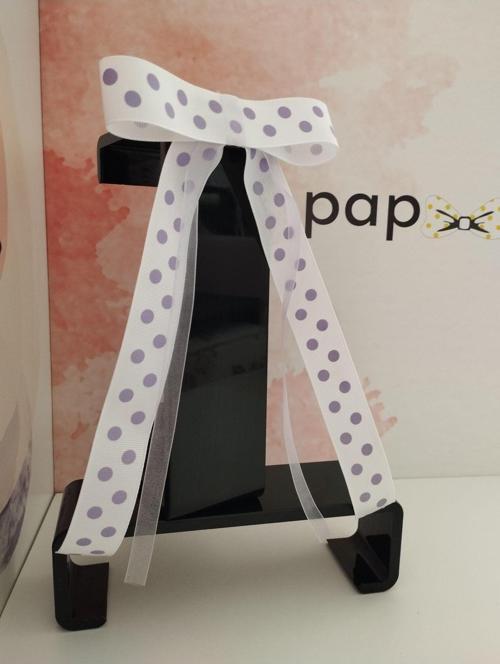 Fiyonk Kurdele Toka - Beyaz - Organik & El Yapımı