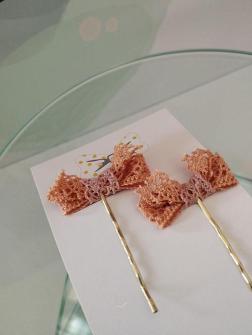 Örgü Fiyonk Toka - Yavru Ağzı - Organik & El Yapımı