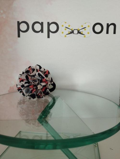 Ponpon Toka - Siyah - Organik & El Yapımı