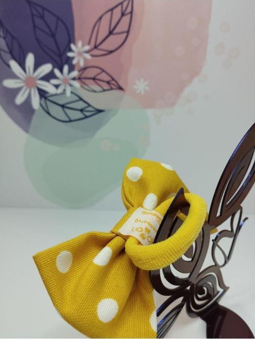 Fiyonk Toka - Sarı - Organik & El Yapımı