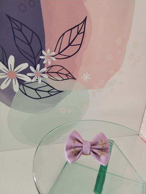 Fiyonk Toka - Lila - Organik & El Yapımı